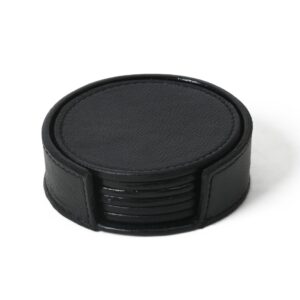 leather coasters COM 114118