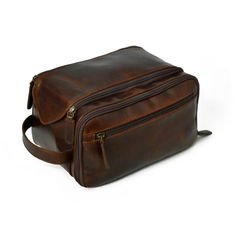 Leather Toieltry Bag TBM 104116