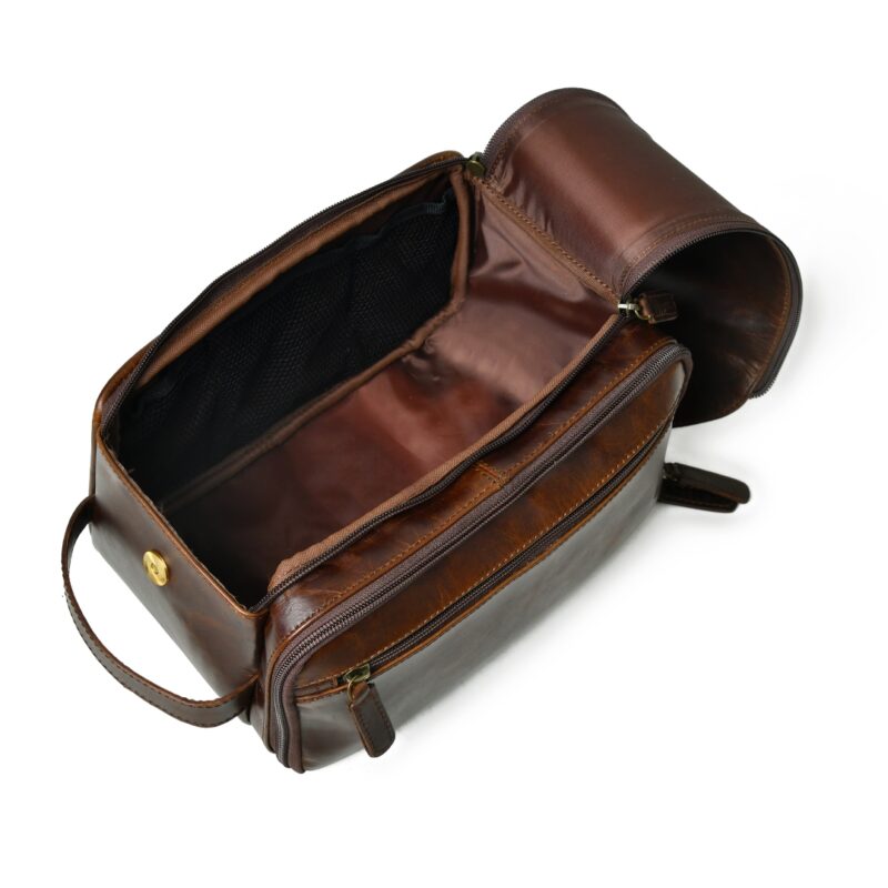 Leather Toieltry Bag TBM 104116