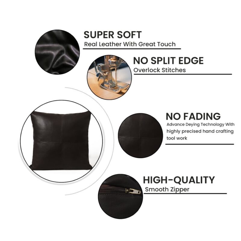 leather cushion covers CHM 214232