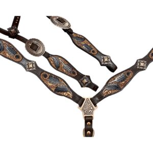 Headstall And Breastcollar Set (HSBM 114114)