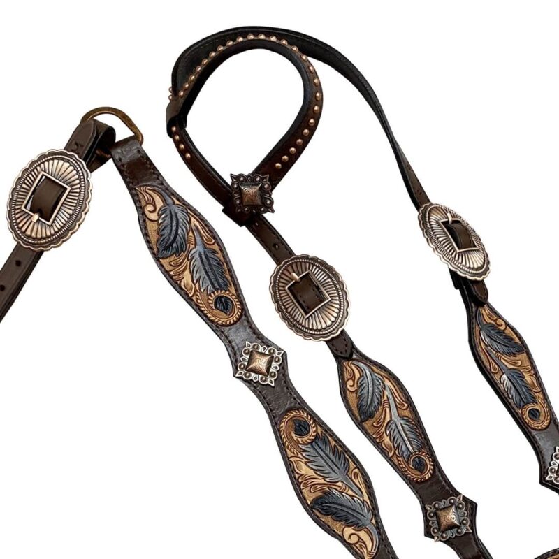 Headstall And Breastcollar Set (HSBM 114114)