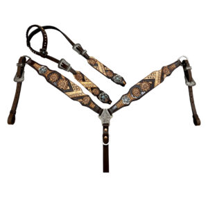 Headstall And Breastcollar Set (HSBM 114118)