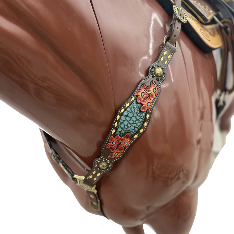 Headstall And Breastcollar Set (HSBM 114122)