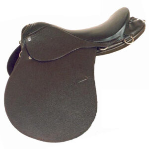 Dark Blue Leather English Saddle MEG 3330009