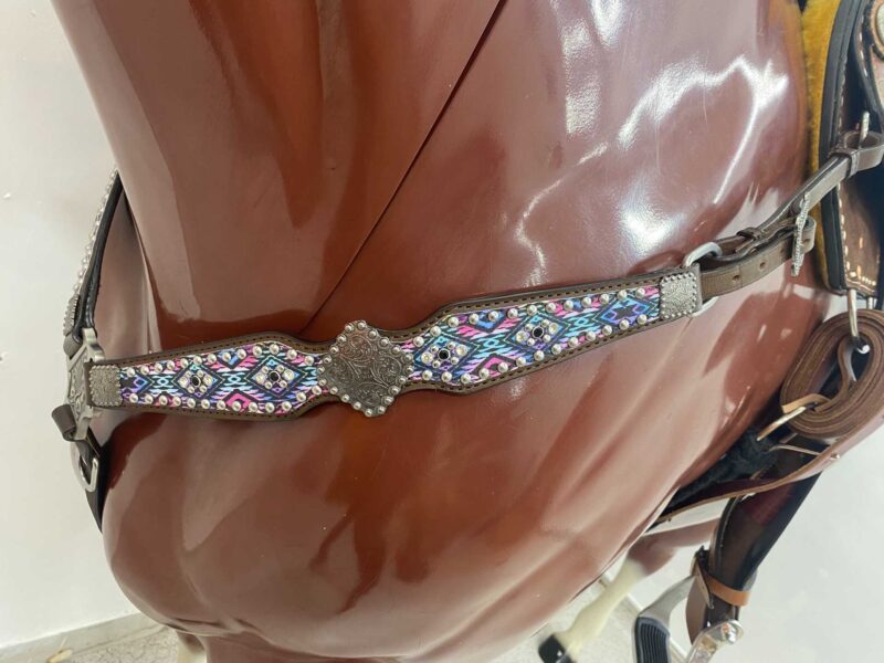 Headstall And Breastcollar Set (HSBM 114124)