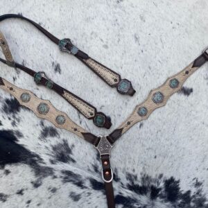 Headstall And Breastcollar Set (HSBM 114128)