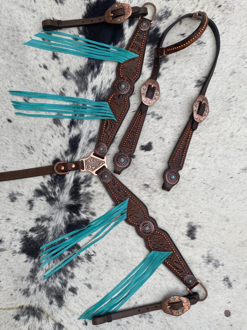 Headstall And Breastcollar Set (HSBM 114129)