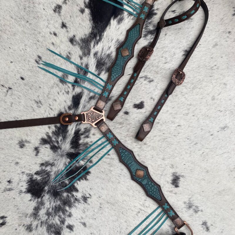 Headstall And Breastcollar Set (HSBM 114130)