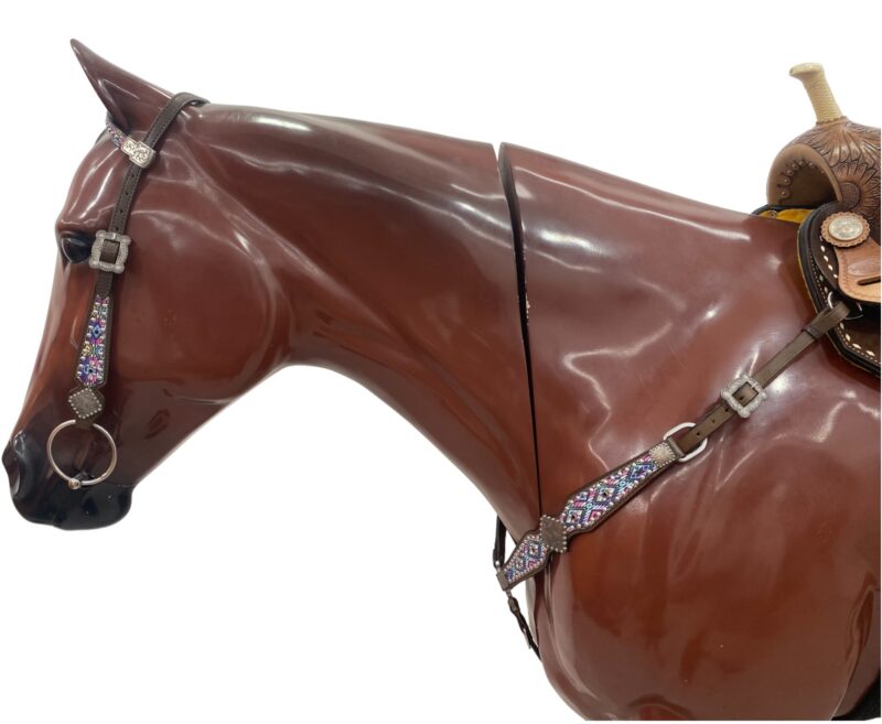 Headstall And Breastcollar Set (HSBM 114124)