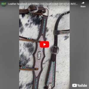 Headstall And Breastcollar Set (HSBM 114124)