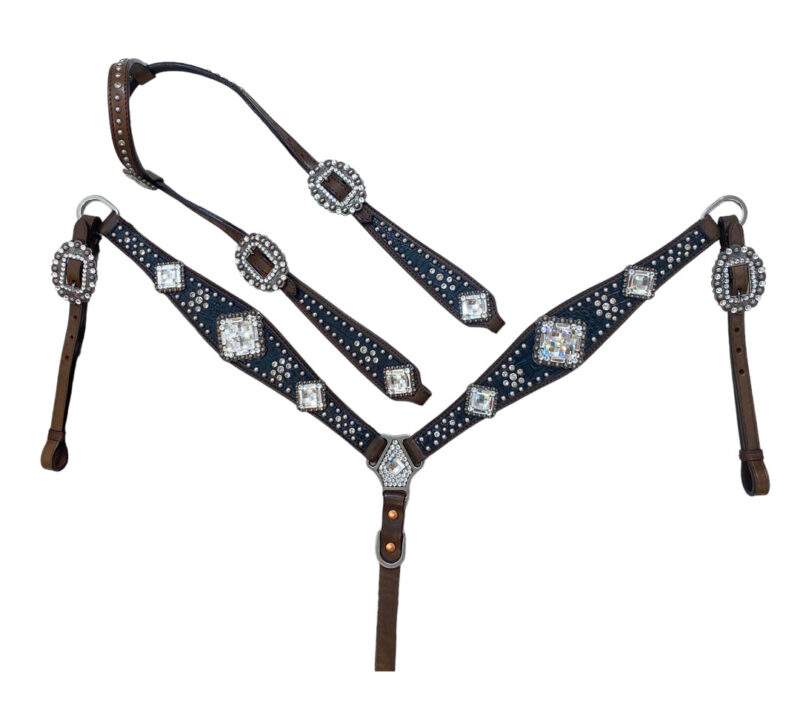 Headstall And Breastcollar Set (HSBM 114134)