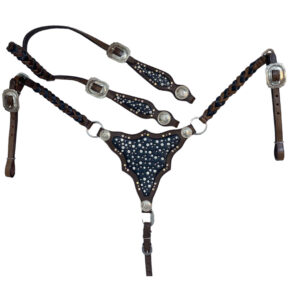 Headstall And Breastcollar Set (HSBM 114150)