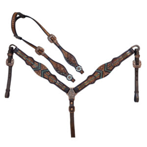 Headstall And Breastcollar Set (HSBM 114139)