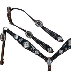 Headstall And Breastcollar Set (HSBM 114134)