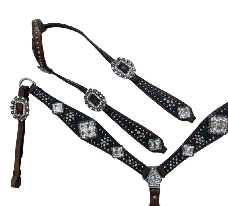 Headstall And Breastcollar Set (HSBM 114134)