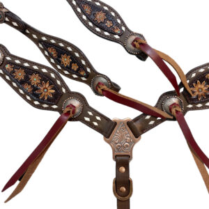 Headstall And Breastcollar Set (HSBM 114136)