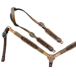 Headstall And Breastcollar Set (HSBM 114133)