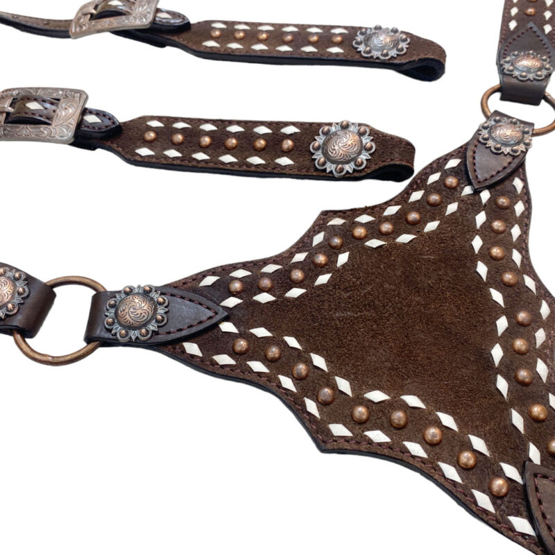 Headstall And Breastcollar Set (HSBM 114145)