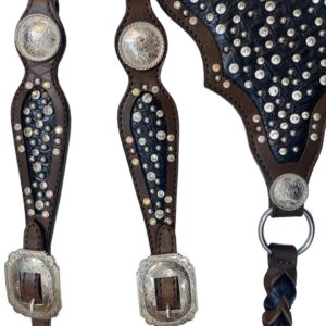 Headstall And Breastcollar Set (HSBM 114150)