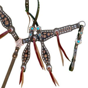 Headstall And Breastcollar Set (HSBM 114136)