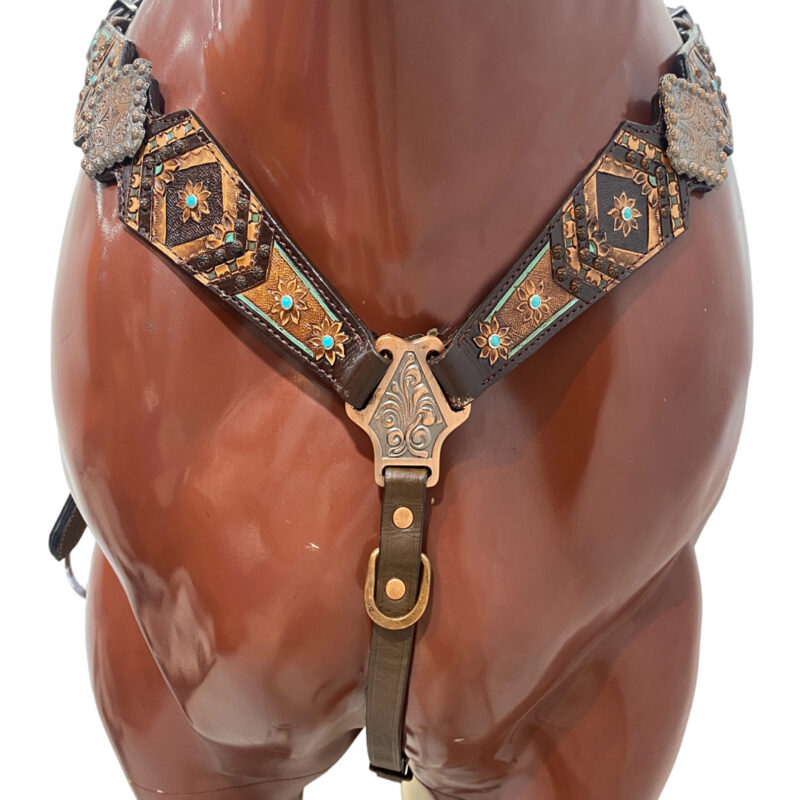 Headstall And Breastcollar Set (HSBM 114137)