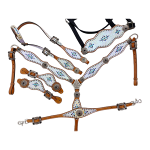 Headstall And Breastcollar Set (HSBM 114163)