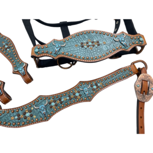 Headstall And Breastcollar Set (HSBM 114165)