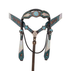 Headstall And Breastcollar Set (HSBM 114170)