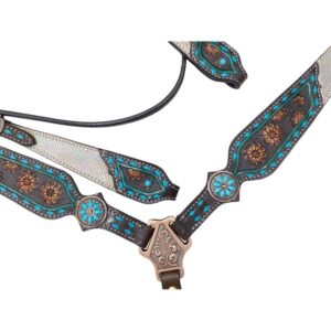 Headstall And Breastcollar Set (HSBM 114170)