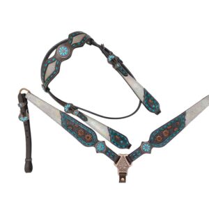 Headstall And Breastcollar Set (HSBM 114170)