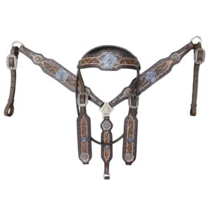 Headstall And Breastcollar Set (HSBM 114171)