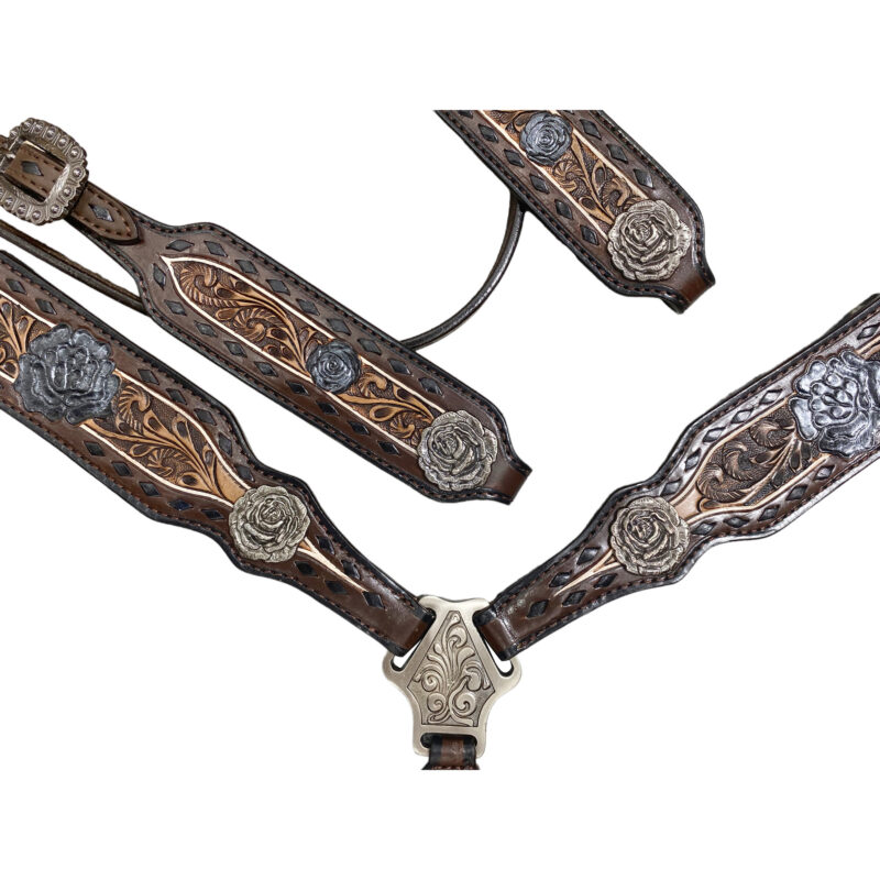 Headstall And Breastcollar Set (HSBM 114171)