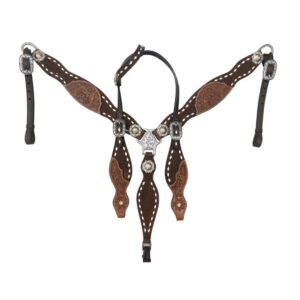 Headstall And Breastcollar Set (HSBM 114175)