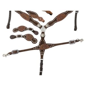 Headstall And Breastcollar Set (HSBM 114175)