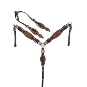 Headstall And Breastcollar Set (HSBM 114175)