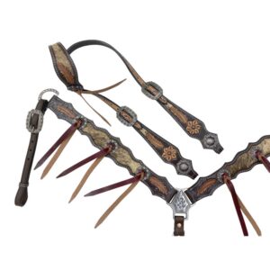 Headstall And Breastcollar Set (HSBM 114176)