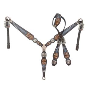 Headstall And Breastcollar Set (HSBM 114177)