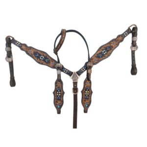 Headstall And Breastcollar Set (HSBM 114180)