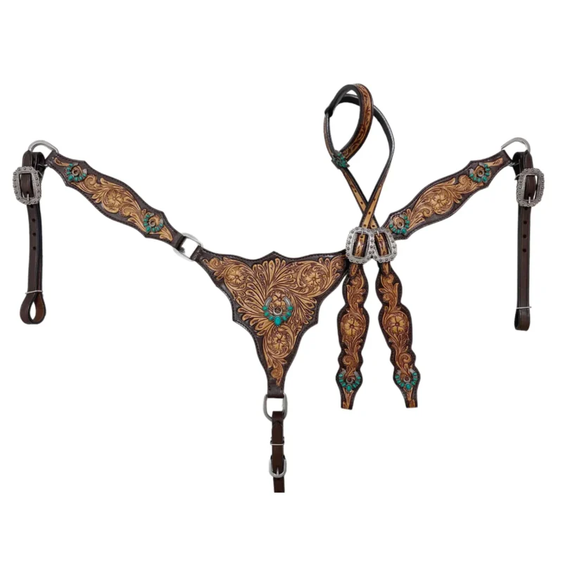 Headstall And Breastcollar Set (HSBM 114161)