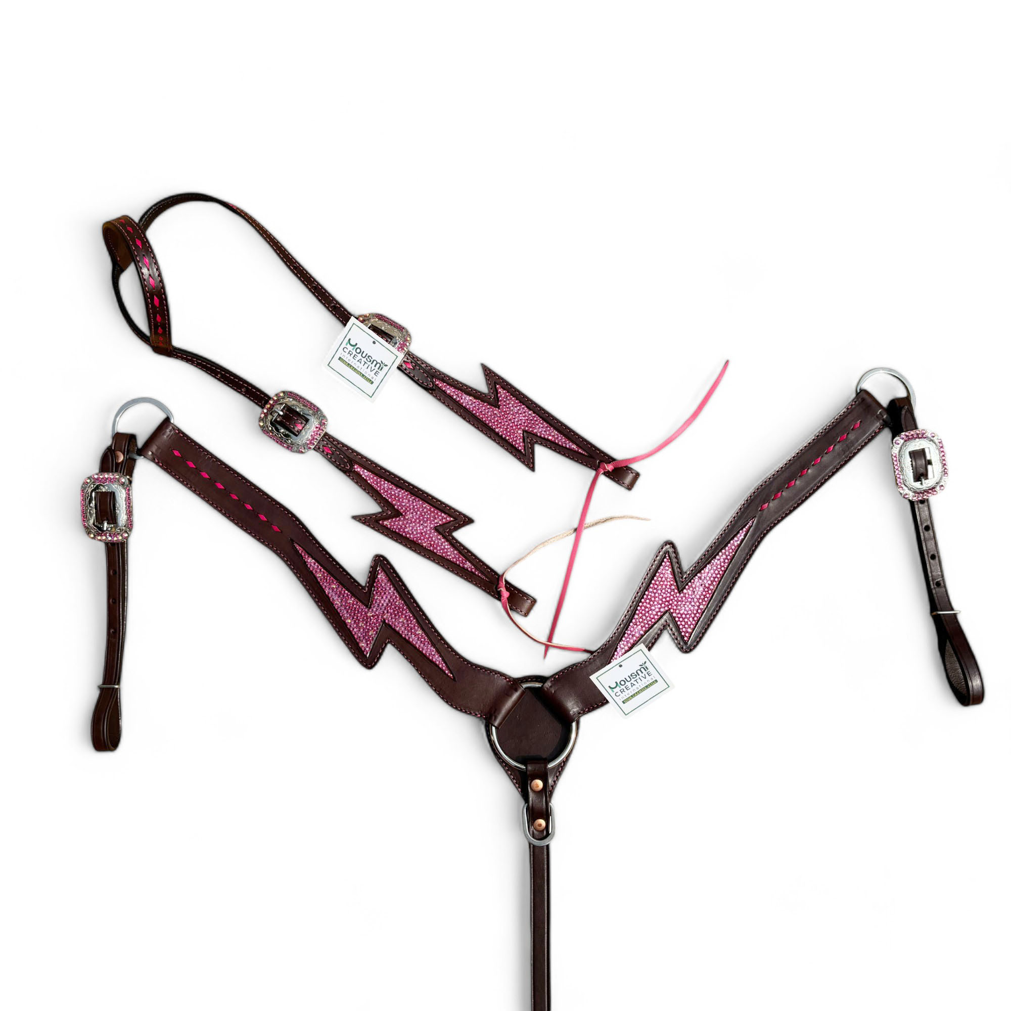 Western Leather Headstall Tack Set (HSBM 114288)