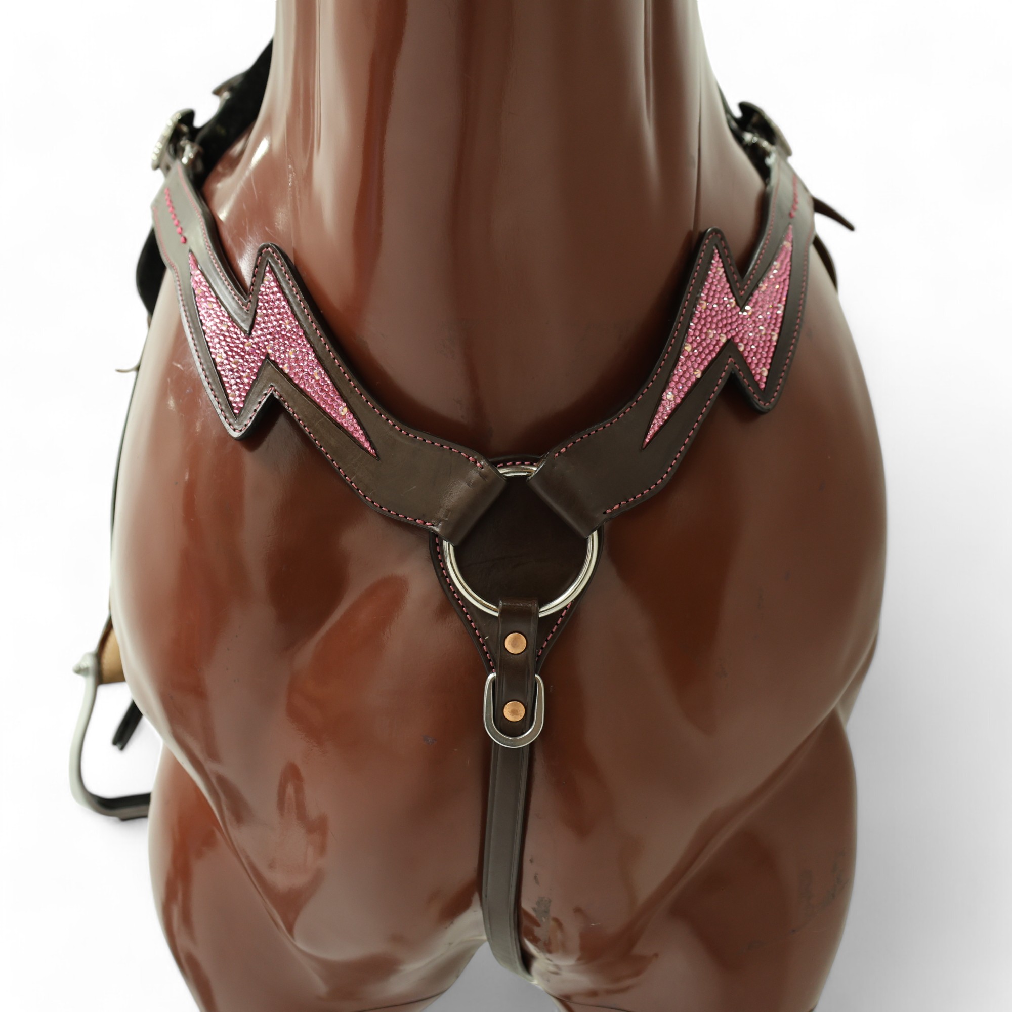 Western Leather Headstall Tack Set (HSBM 114288) - Image 9