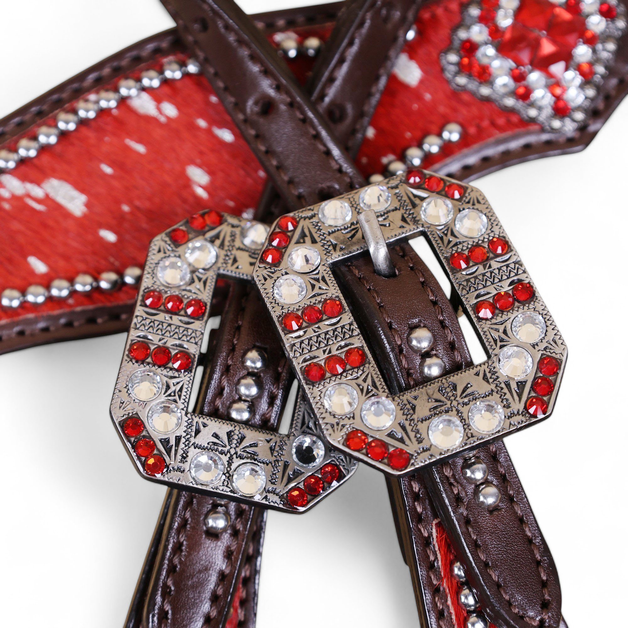 Western Leather Headstall Tack Set (HSBM 114298) - Image 8