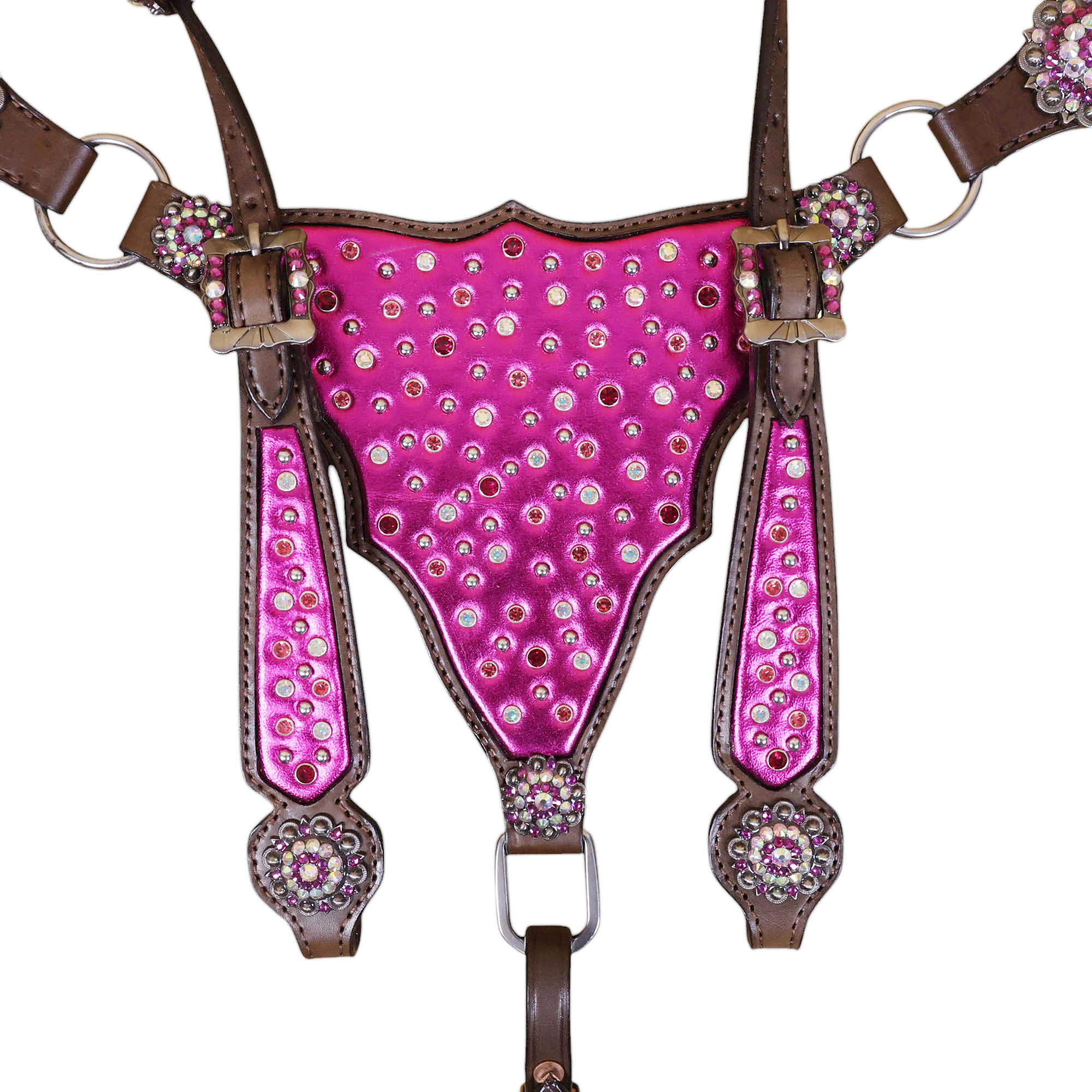 Western Leather Headstall Tack Set (HSBM 114321) - Image 9