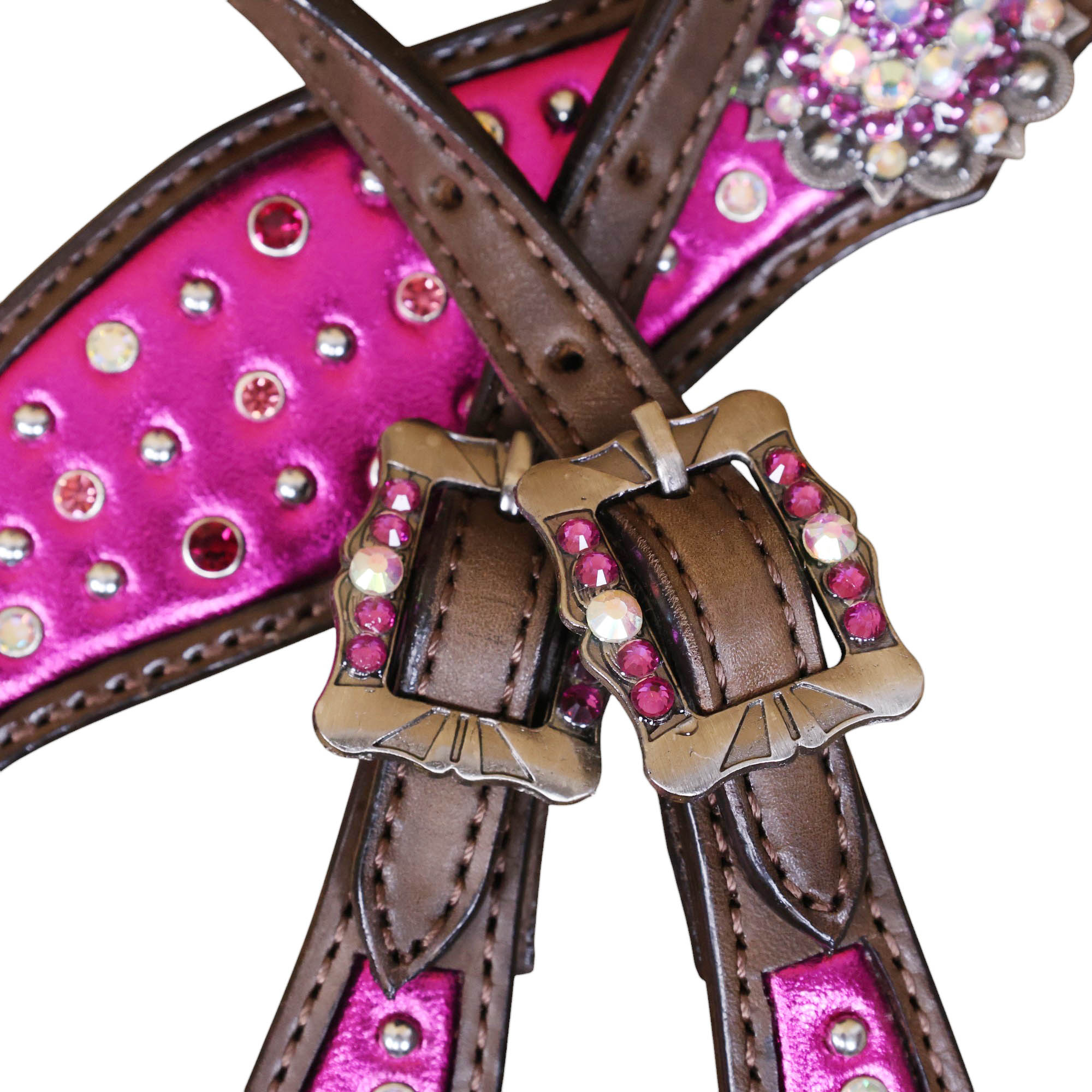 Western Leather Headstall Tack Set (HSBM 114321) - Image 10