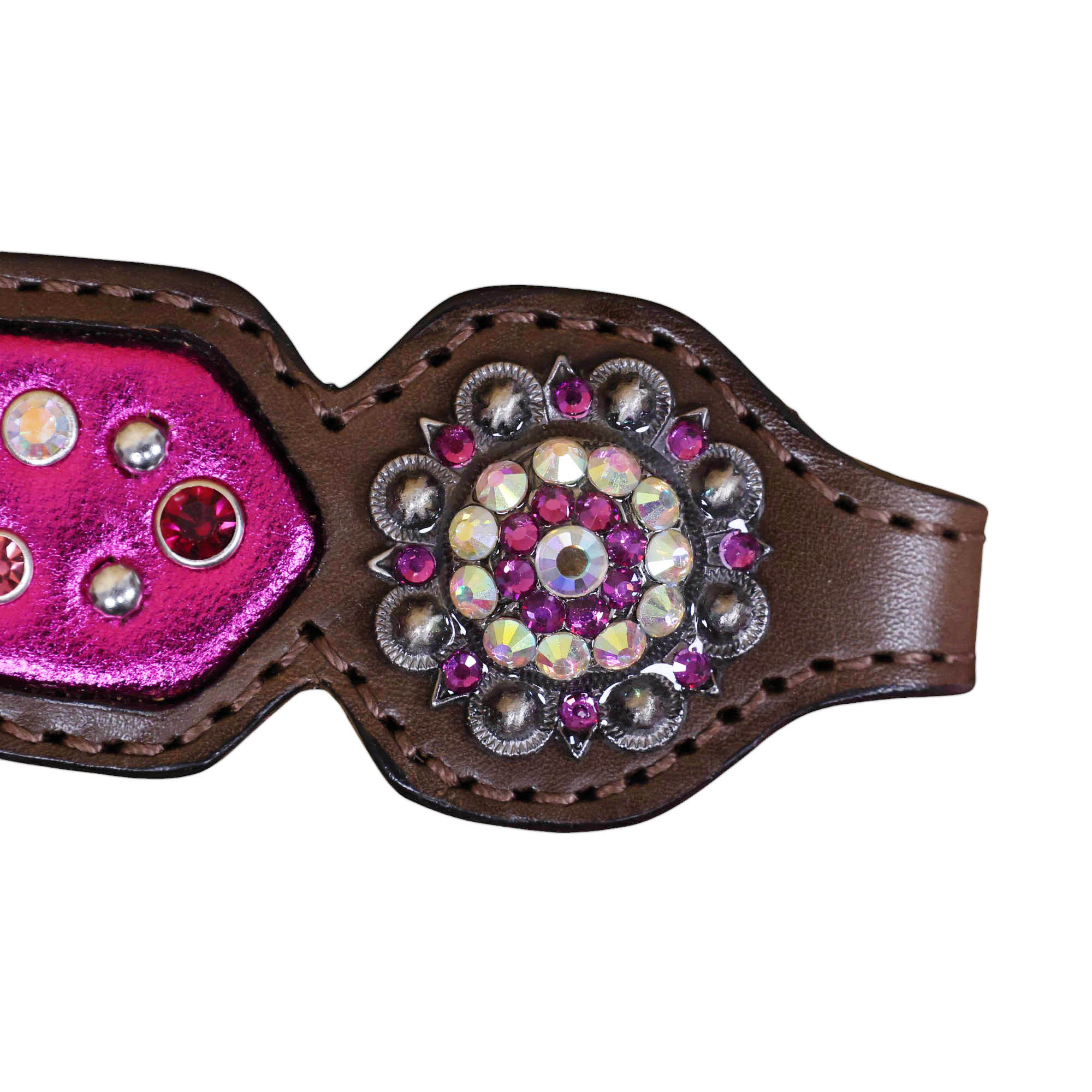 Western Leather Headstall Tack Set (HSBM 114321) - Image 4