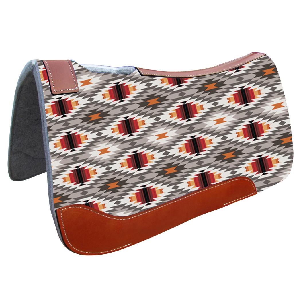 Contoured Felt Printed Saddle Pad (24092)