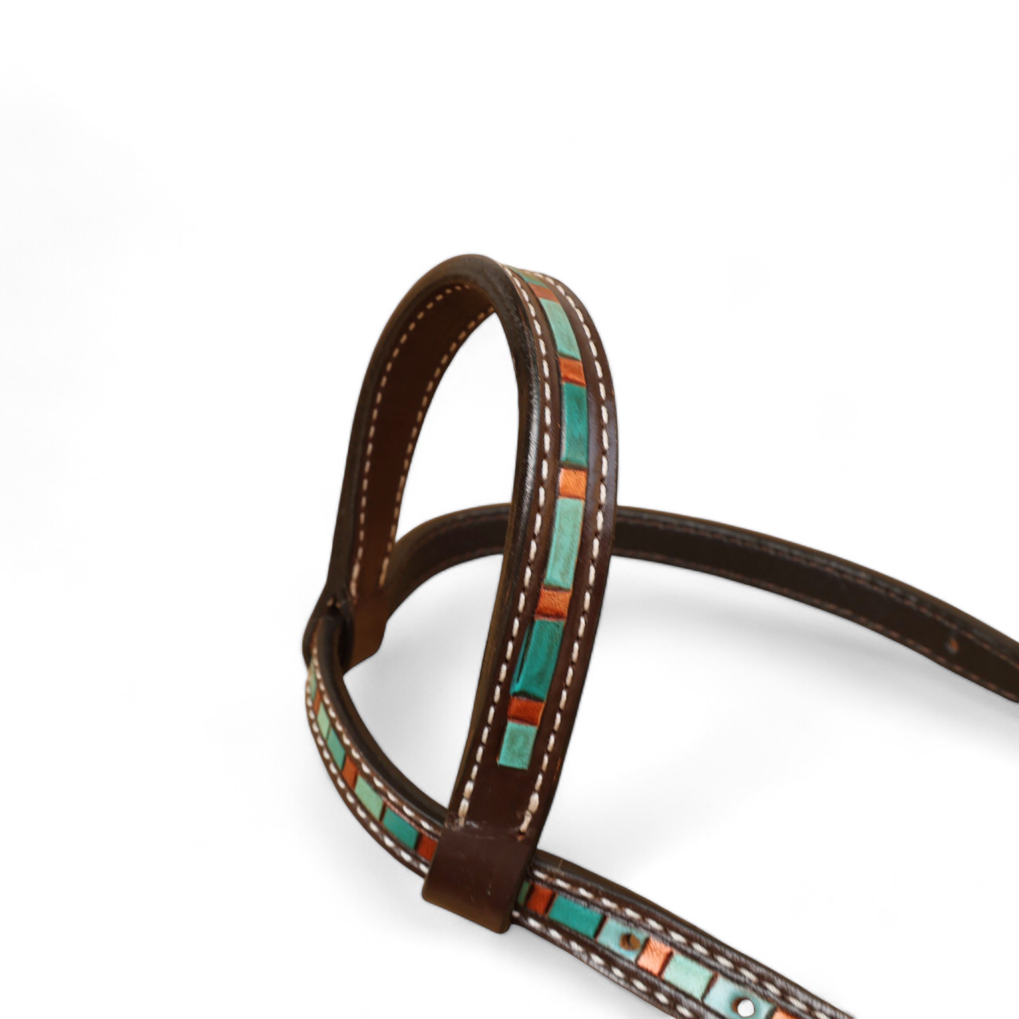 Western Leather Headstall Tack Set (HSBM 114284) - Image 5