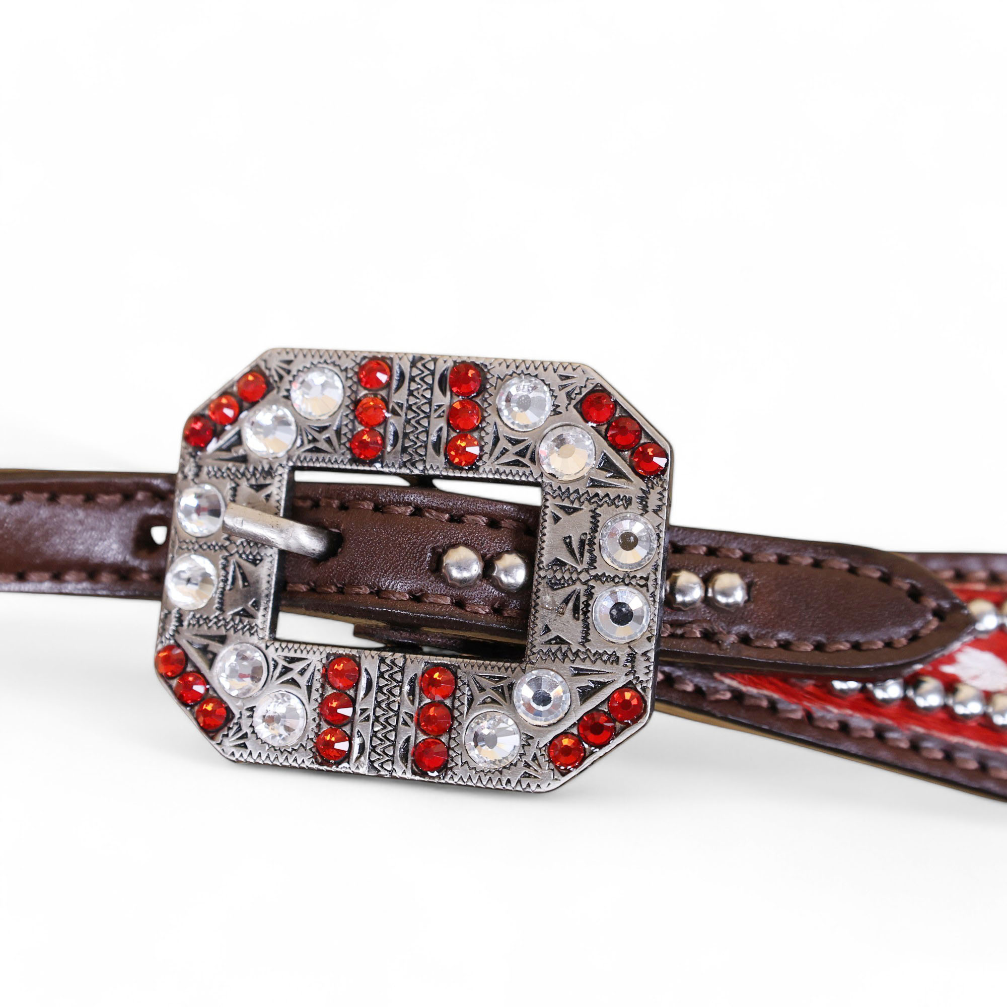 Western Leather Headstall Tack Set (HSBM 114298) - Image 4