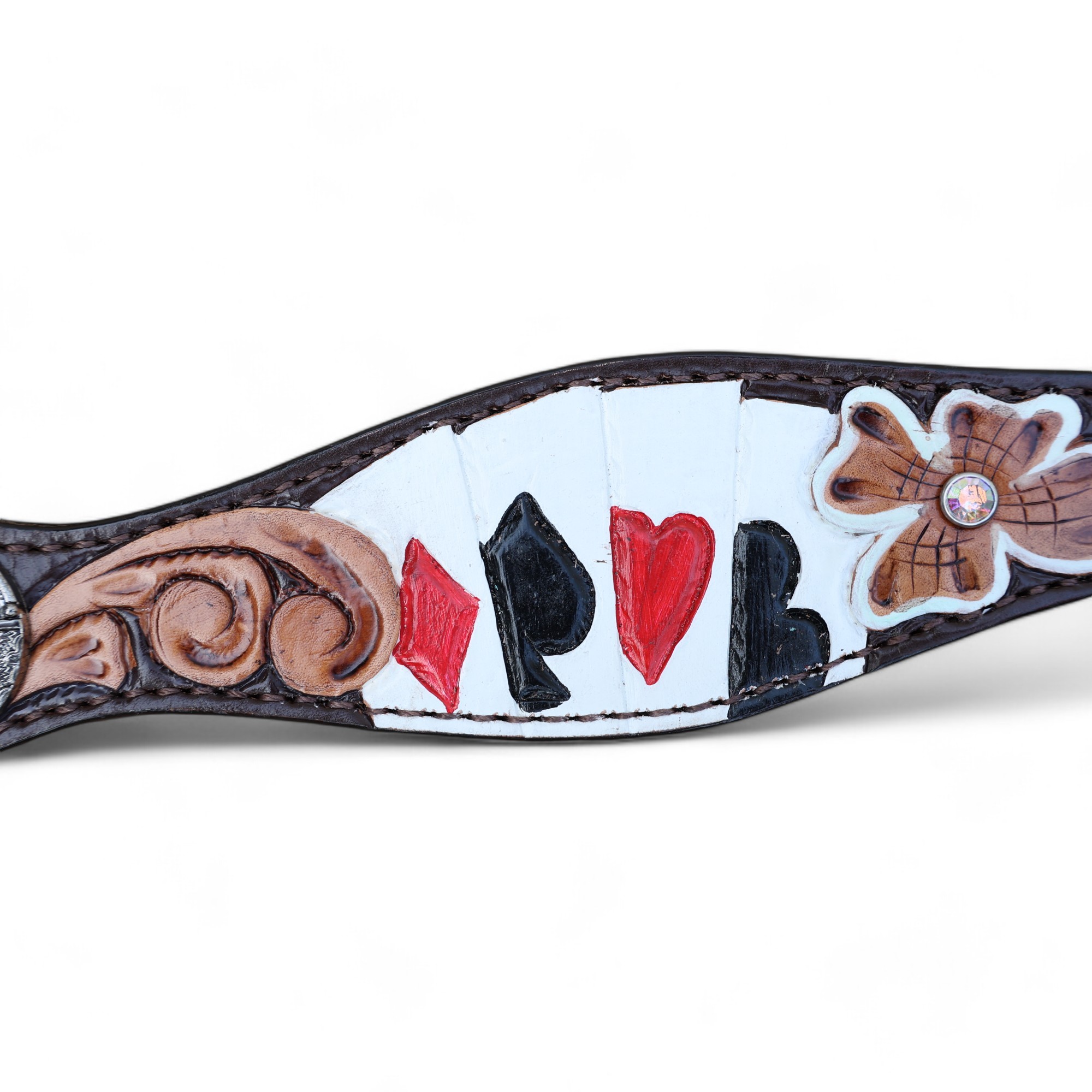 Western Leather Headstall Tack Set (HSBM 114280) - Image 6